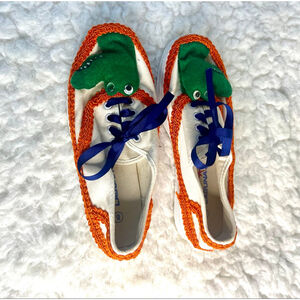 Laguna University of Florida Gators Canvas Tennis Shoes Women Size 8